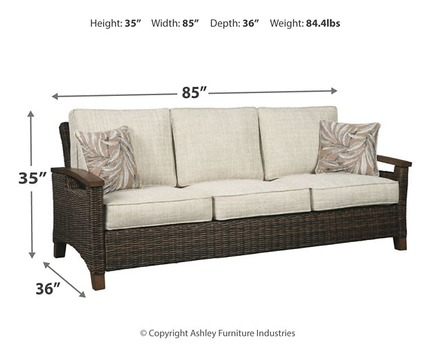 Paradise Trail Sofa with Cushion Rent Wise Rent To Own Jacksonville, Florida