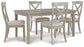 Parellen Dining Table and 4 Chairs Rent Wise Rent To Own Jacksonville, Florida