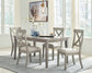 Parellen Dining Table and 4 Chairs Rent Wise Rent To Own Jacksonville, Florida