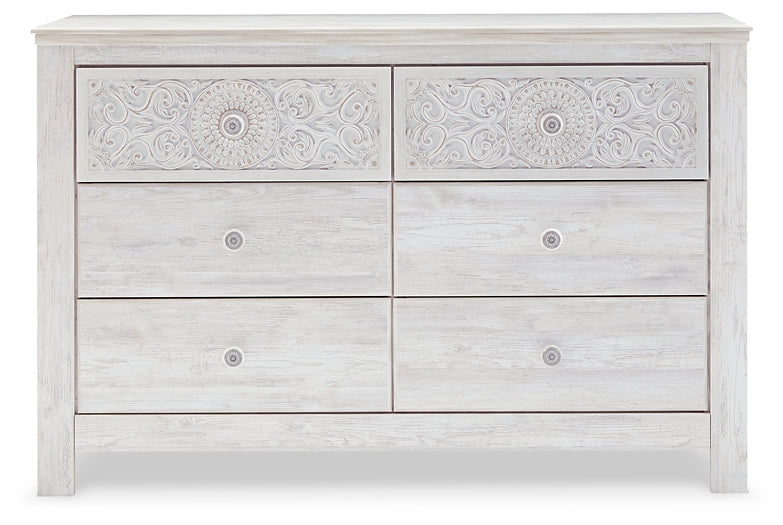 Paxberry Six Drawer Dresser Rent Wise Rent To Own Jacksonville, Florida