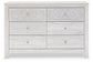 Paxberry Six Drawer Dresser Rent Wise Rent To Own Jacksonville, Florida