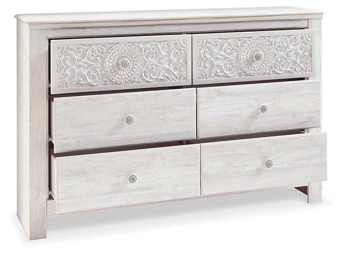 Paxberry Six Drawer Dresser Rent Wise Rent To Own Jacksonville, Florida