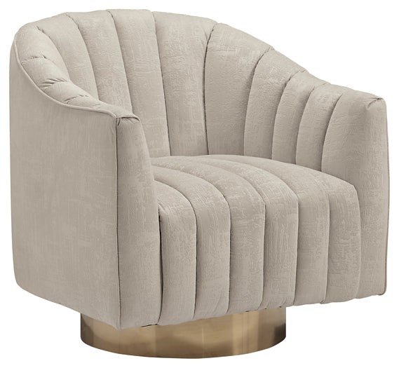 Penzlin Swivel Accent Chair Rent Wise Rent To Own Jacksonville, Florida