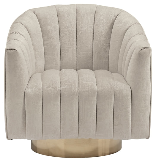 Penzlin Swivel Accent Chair Rent Wise Rent To Own Jacksonville, Florida