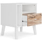 Piperton One Drawer Night Stand Rent Wise Rent To Own Jacksonville, Florida