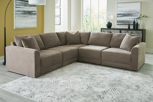 Raeanna 5-Piece Sectional Rent Wise Rent To Own Jacksonville, Florida