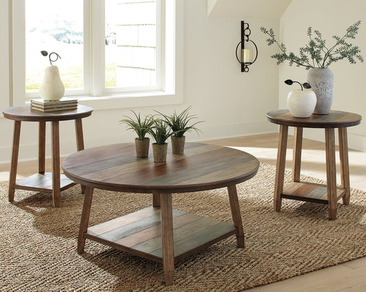 Raebecki Occasional Table Set (3/CN) Rent Wise Rent To Own Jacksonville, Florida