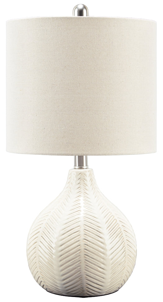 Rainermen Ceramic Table Lamp (1/CN) Rent Wise Rent To Own Jacksonville, Florida