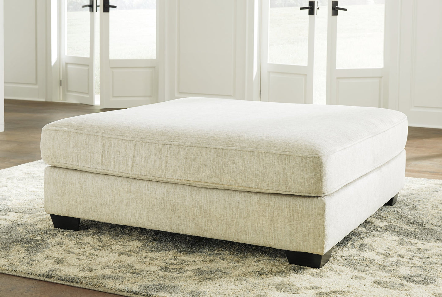 Rawcliffe Oversized Accent Ottoman Rent Wise Rent To Own Jacksonville, Florida