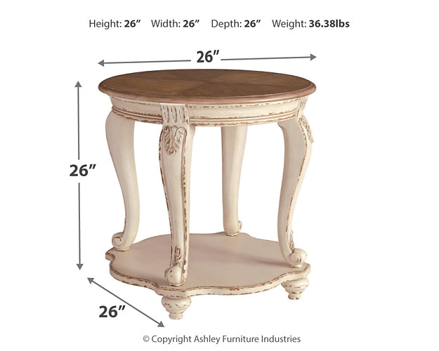 Realyn 2 End Tables Rent Wise Rent To Own Jacksonville, Florida
