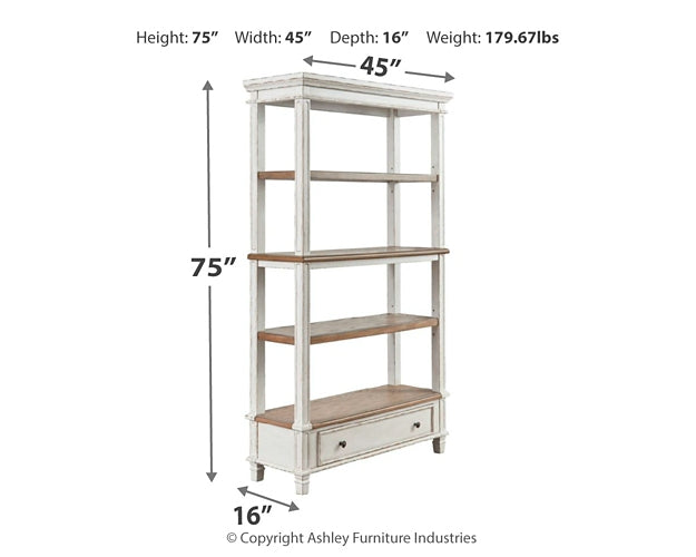Realyn Bookcase Rent Wise Rent To Own Jacksonville, Florida