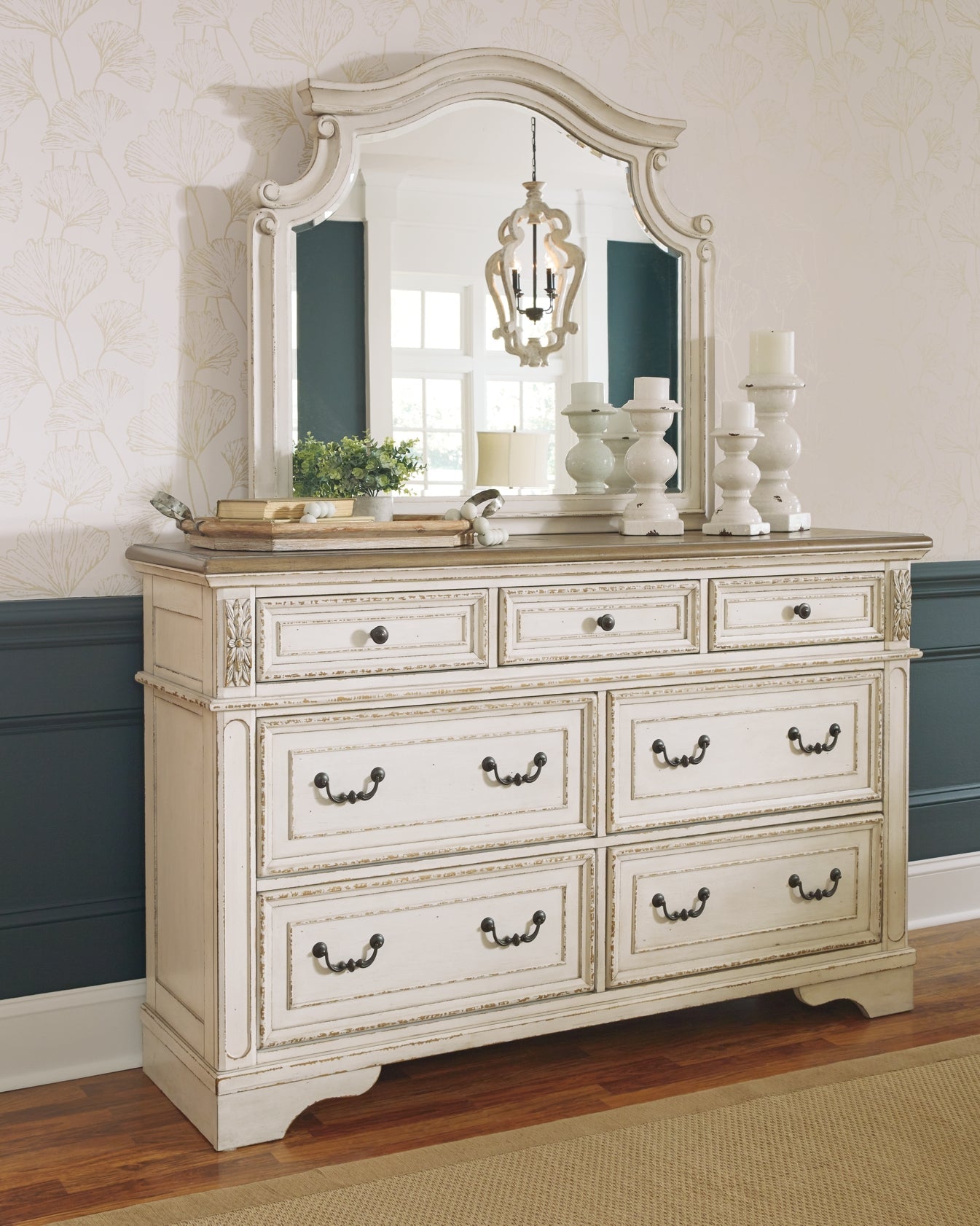 Realyn Dresser and Mirror Rent Wise Rent To Own Jacksonville, Florida