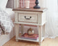 Realyn Full Panel Bed with Mirrored Dresser and 2 Nightstands Rent Wise Rent To Own Jacksonville, Florida
