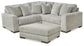 Regent Park 3-Piece Sectional with Ottoman Rent Wise Rent To Own Jacksonville, Florida