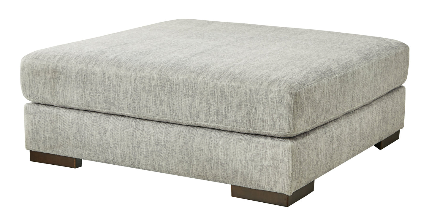Regent Park Oversized Accent Ottoman Rent Wise Rent To Own Jacksonville, Florida