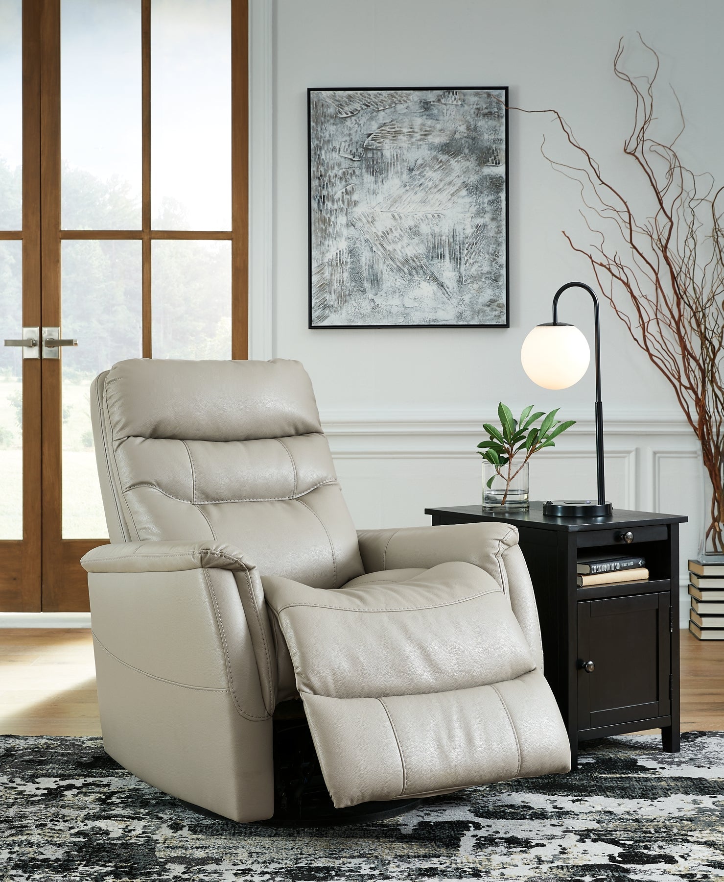 Riptyme Swivel Glider Recliner Rent Wise Rent To Own Jacksonville, Florida