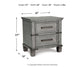 Russelyn Two Drawer Night Stand Rent Wise Rent To Own Jacksonville, Florida