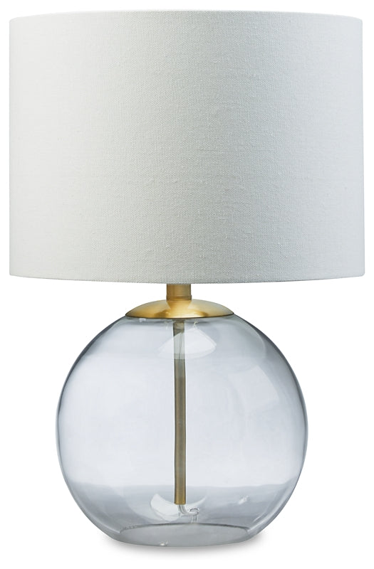 Samder Glass Table Lamp (1/CN) Rent Wise Rent To Own Jacksonville, Florida