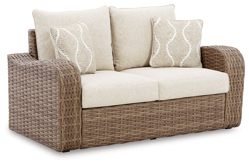 Sandy Bloom Loveseat w/Cushion Rent Wise Rent To Own Jacksonville, Florida