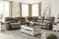 Segburg 4-Piece Power Reclining Sectional Rent Wise Rent To Own Jacksonville, Florida