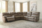 Segburg 4-Piece Power Reclining Sectional Rent Wise Rent To Own Jacksonville, Florida