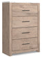 Senniberg Queen Panel Bed with Mirrored Dresser, Chest and Nightstand Rent Wise Rent To Own Jacksonville, Florida