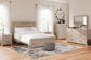 Senniberg Queen Panel Bed with Mirrored Dresser, Chest and Nightstand Rent Wise Rent To Own Jacksonville, Florida