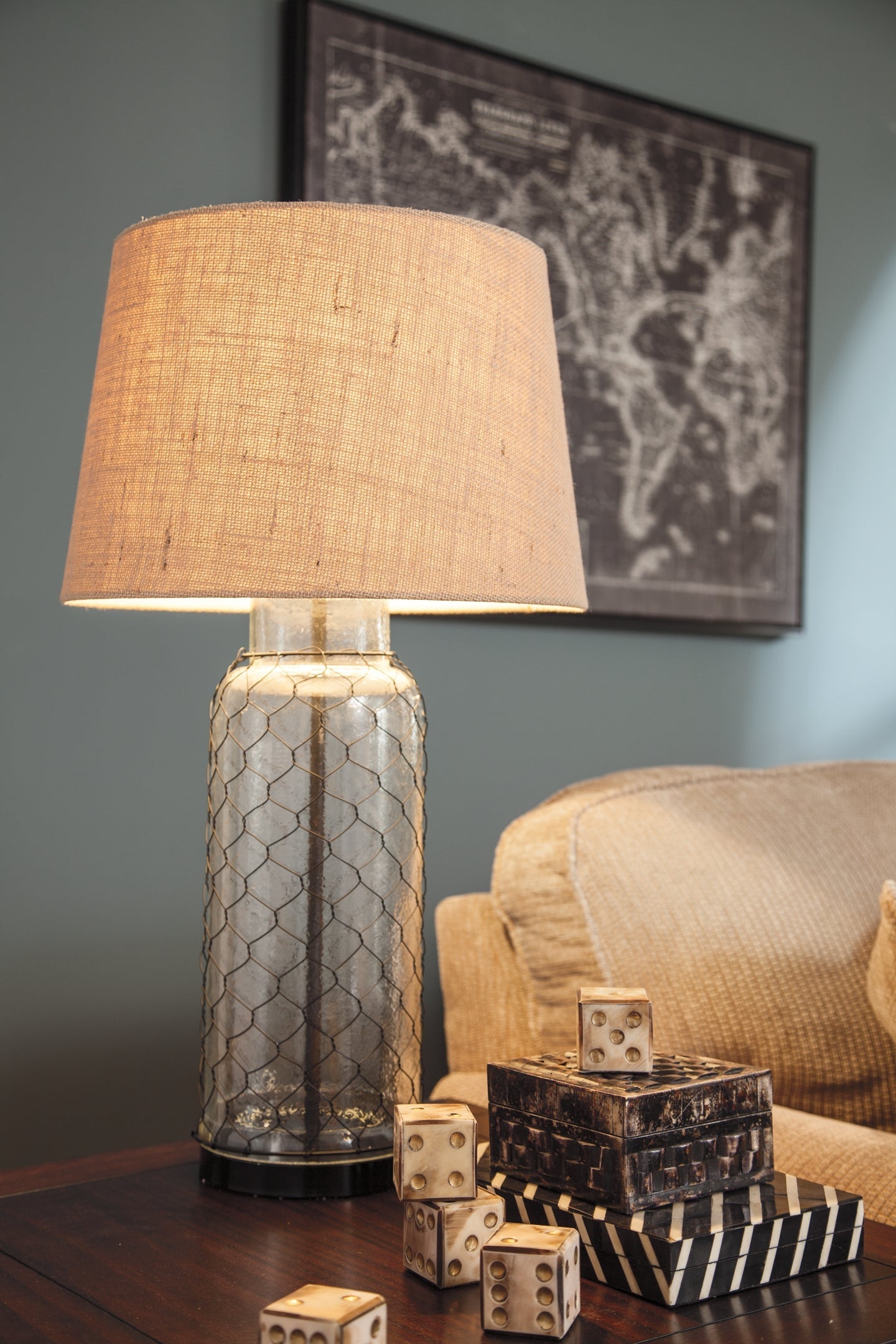 Sharmayne Glass Table Lamp (1/CN) Rent Wise Rent To Own Jacksonville, Florida