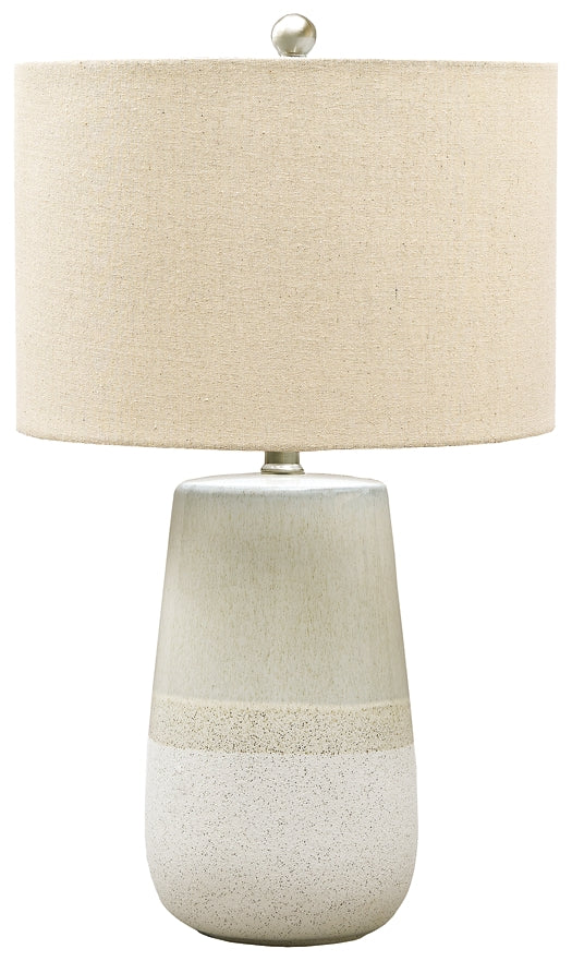Shavon Ceramic Table Lamp (1/CN) Rent Wise Rent To Own Jacksonville, Florida