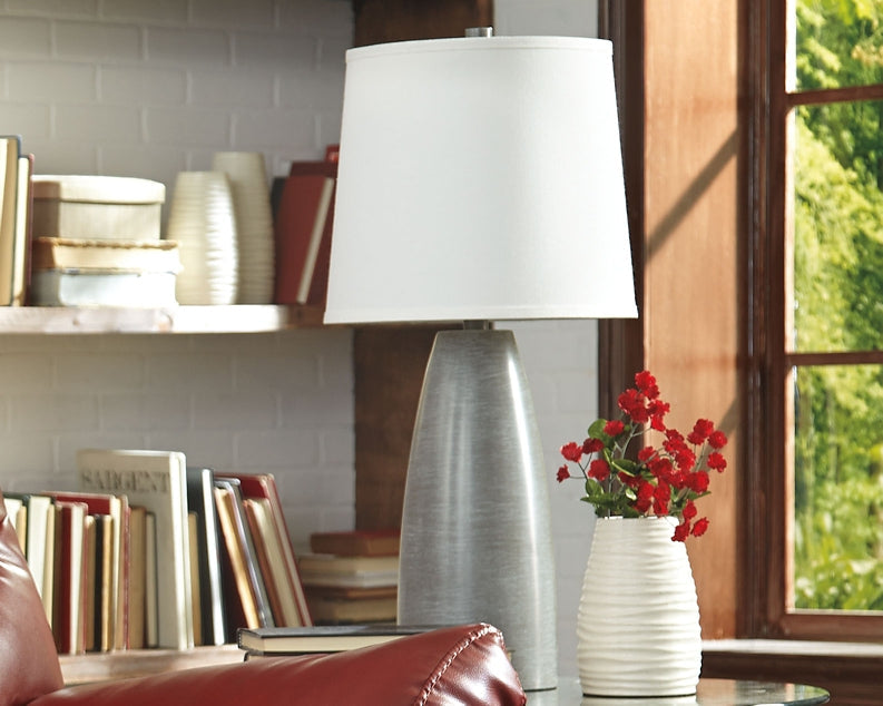 Shavontae Poly Table Lamp (2/CN) Rent Wise Rent To Own Jacksonville, Florida