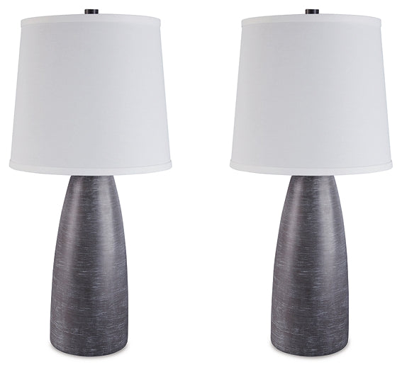 Shavontae Poly Table Lamp (2/CN) Rent Wise Rent To Own Jacksonville, Florida