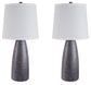 Shavontae Poly Table Lamp (2/CN) Rent Wise Rent To Own Jacksonville, Florida