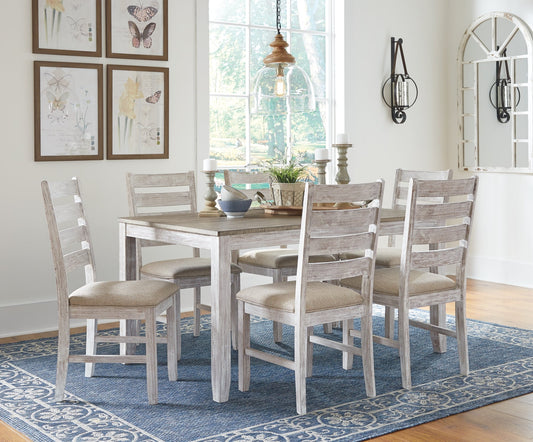 Skempton Dining Room Table Set (7/CN) Rent Wise Rent To Own Jacksonville, Florida