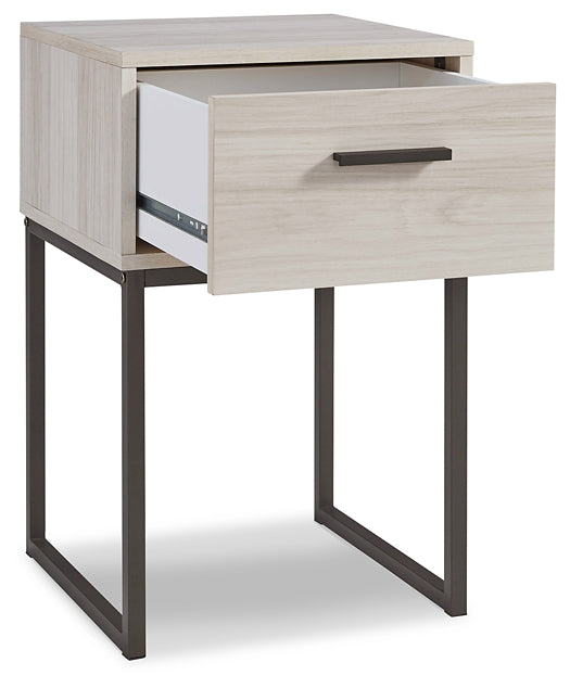 Socalle One Drawer Night Stand Rent Wise Rent To Own Jacksonville, Florida