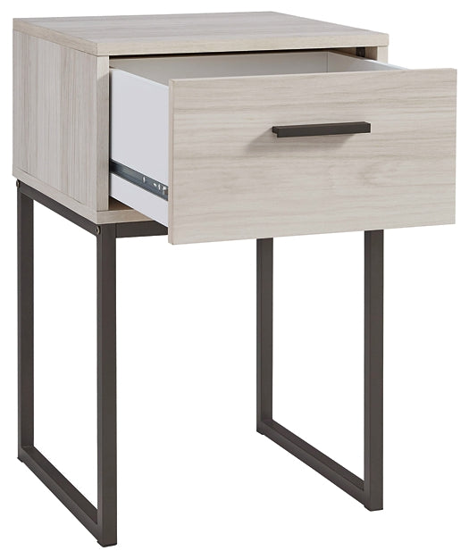 Socalle One Drawer Night Stand Rent Wise Rent To Own Jacksonville, Florida