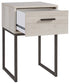 Socalle One Drawer Night Stand Rent Wise Rent To Own Jacksonville, Florida