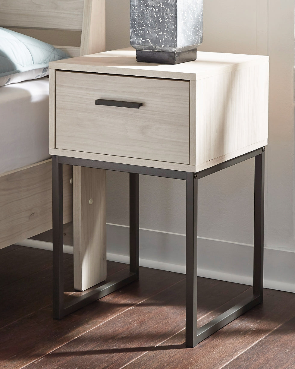 Socalle One Drawer Night Stand Rent Wise Rent To Own Jacksonville, Florida
