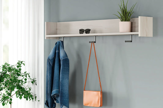 Socalle Wall Mounted Coat Rack w/Shelf Rent Wise Rent To Own Jacksonville, Florida