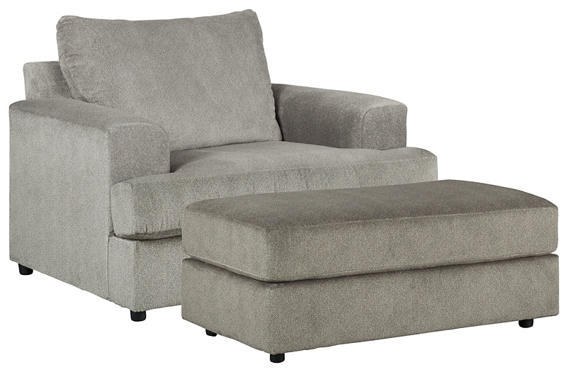 Soletren Chair and Ottoman Rent Wise Rent To Own Jacksonville, Florida