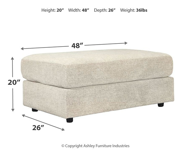 Soletren Oversized Accent Ottoman Rent Wise Rent To Own Jacksonville, Florida
