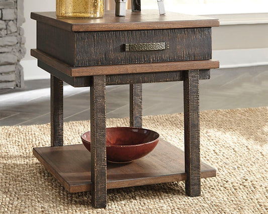 Stanah Rectangular End Table Rent Wise Rent To Own Jacksonville, Florida
