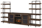 Starmore 3-Piece Wall Unit with Electric Fireplace Rent Wise Rent To Own Jacksonville, Florida