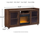 Starmore 70" TV Stand with Electric Fireplace Rent Wise Rent To Own Jacksonville, Florida