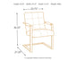Starmore Home Office Desk with Chair Rent Wise Rent To Own Jacksonville, Florida