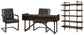 Starmore Home Office Desk with Chair and Storage Rent Wise Rent To Own Jacksonville, Florida