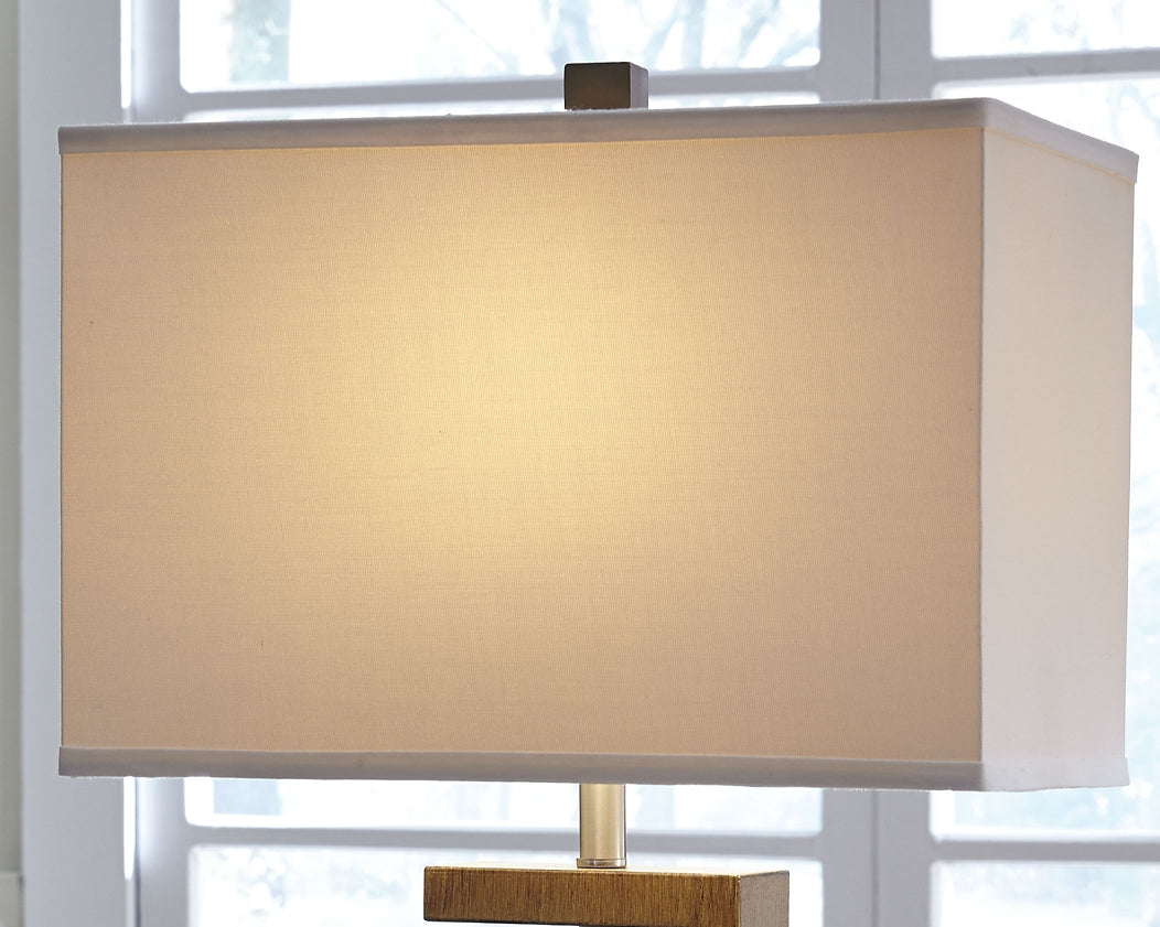 Syler Poly Table Lamp (2/CN) Rent Wise Rent To Own Jacksonville, Florida