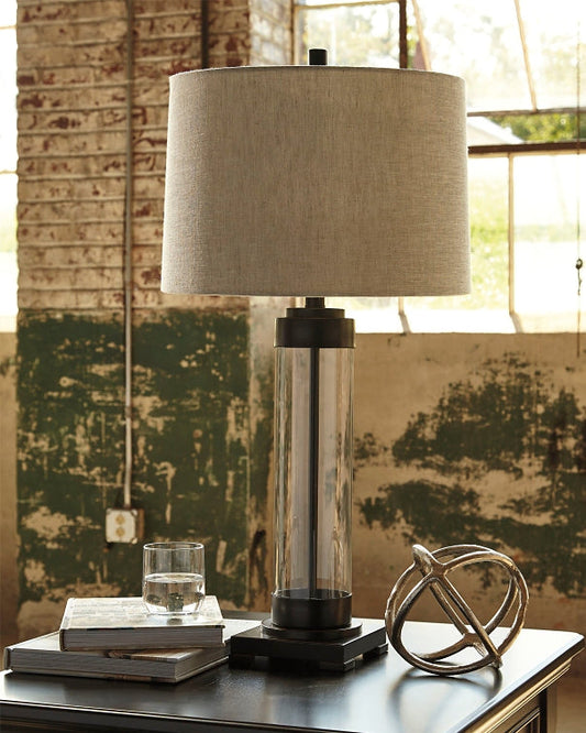 Talar Glass Table Lamp (1/CN) Rent Wise Rent To Own Jacksonville, Florida