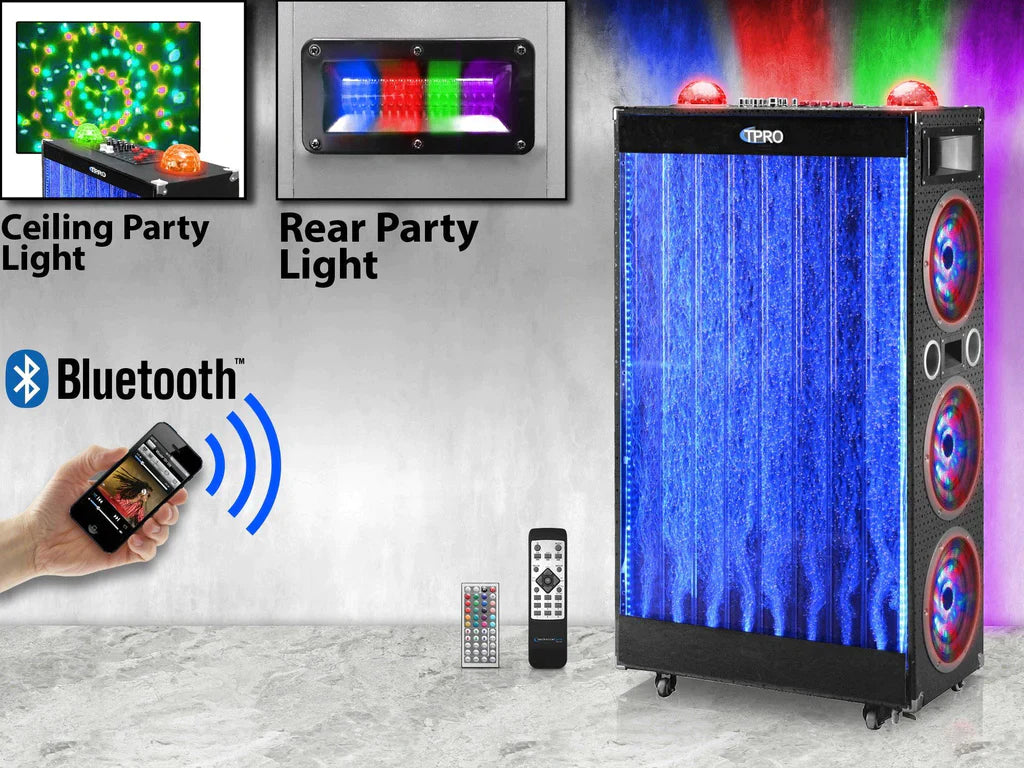 Tech Pro "EXPLOSIVE WATERFALL SPEAKER SYSTEM" - XAQUA Rent Wise Rent To Own Jacksonville, Florida