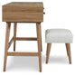 Thadamere Vanity/UPH Stool (2/CN) Rent Wise Rent To Own Jacksonville, Florida