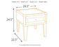 Todoe 2 End Tables Rent Wise Rent To Own Jacksonville, Florida